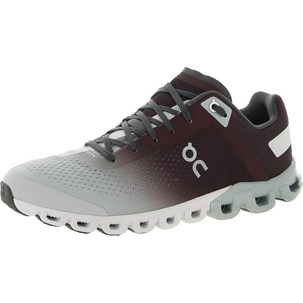On Womens Cloudflow Wide 1 Sneaker Mulberry Mineral