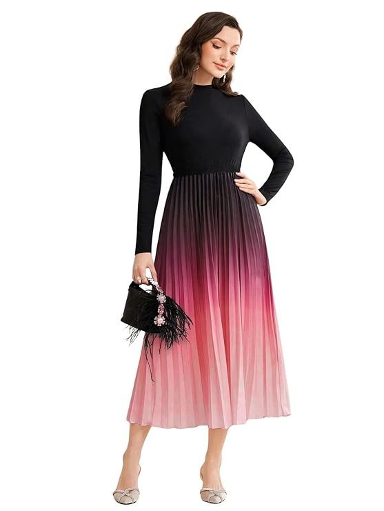 LITZO Western Dresses for Women (L-19-20) Multicolor