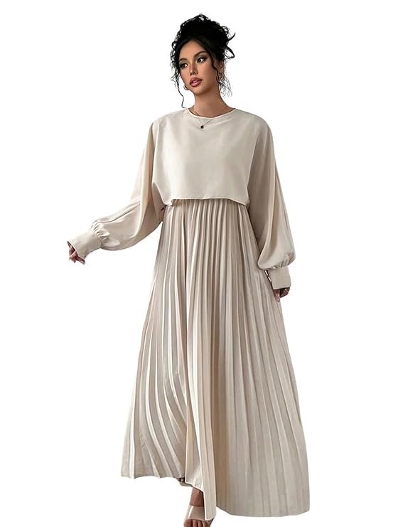 LITZO Western Dresses for Women (L-17-18) Grey