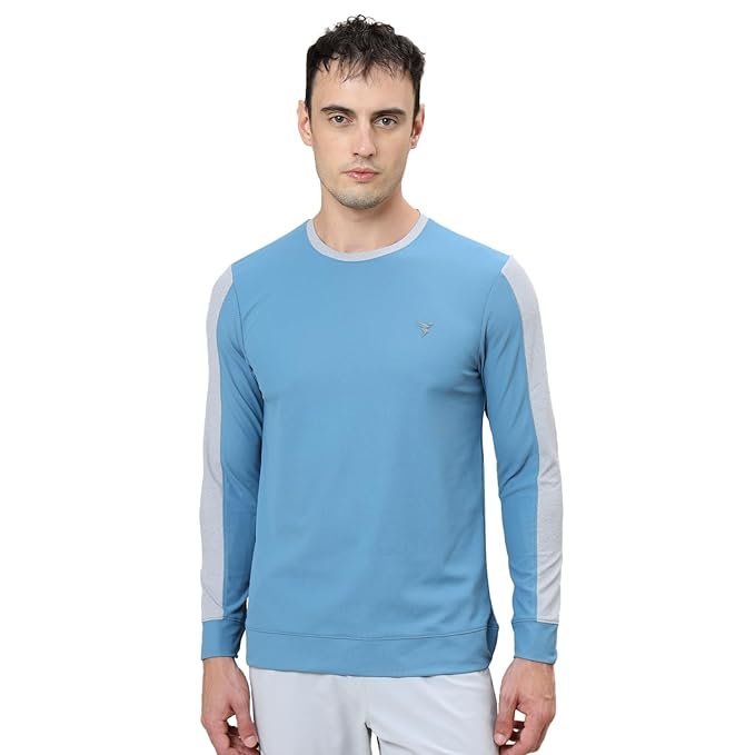 TECHNOSPORT Men Polyester Slim Fit T-Shirt - (MTP714_PRNT) Pack of 1