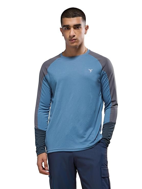 TECHNOSPORT Men's Polyester Slim Fit T-Shirt Active - (MTP621-P) Pack of 1