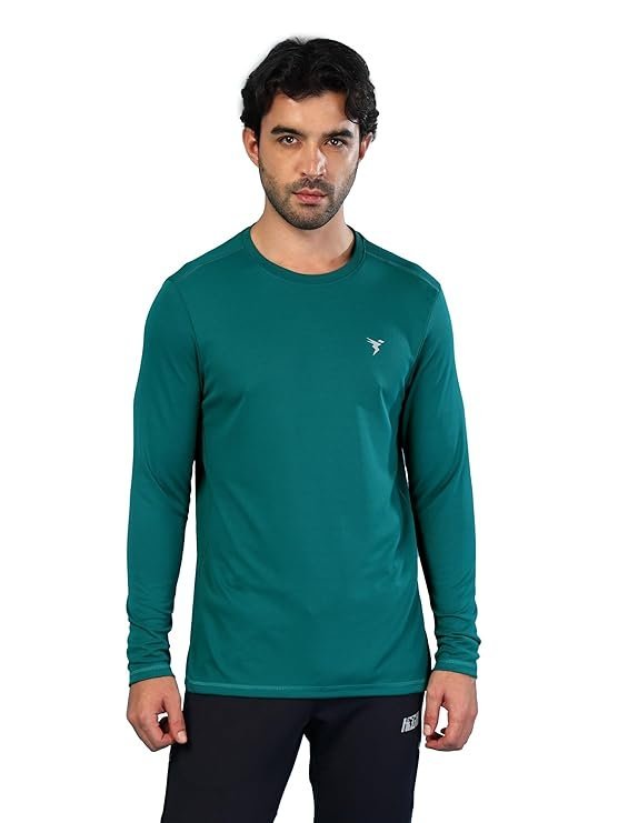 TECHNOSPORT Men's Slim Fit T-Shirt - (MTOR17) Pack of 1