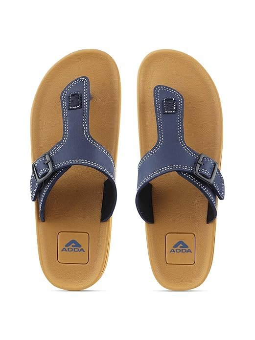 ADDA (LABEL) Men's Flip-Flops Beige