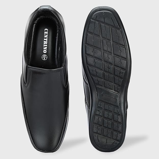 Centrino Men's Formal Shoes |Business Casual Slip-on Derby Shoe | Provide Comfort & Stylish |Comfort, Style and Durability for Professional or Formal Wear (64045) - Image 4